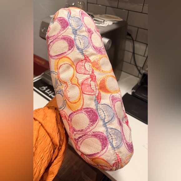 Coach Multicolor Signature Tote - Picture 6 of 9